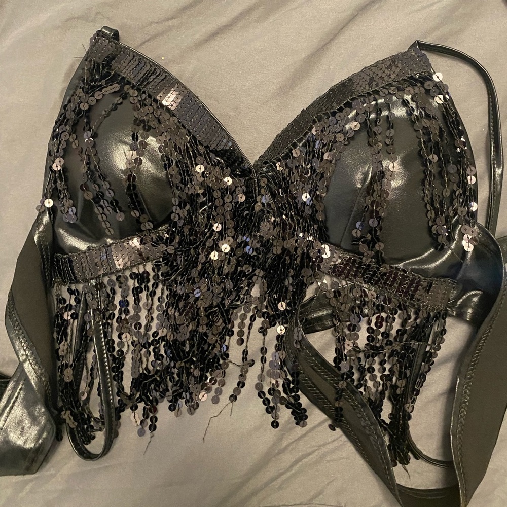 SHEIN sparkled top